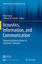 Couverture de l'ouvrage Acoustics, Information, and Communication