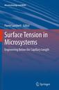 Couverture de l'ouvrage Surface Tension in Microsystems