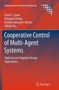 Couverture de l'ouvrage Cooperative Control of Multi-Agent Systems