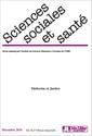 Couverture de l'ouvrage Revue Sciences Sociales et Santé - Décembre 2018 - Vol. 36 - N°4
