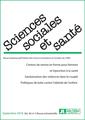 Couverture de l'ouvrage Revue Sciences Sociales et Santé. Septembre 2019 - Vol 36 - N°3