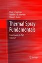 Couverture de l'ouvrage Thermal Spray Fundamentals