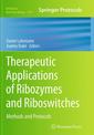 Couverture de l'ouvrage Therapeutic Applications of Ribozymes and Riboswitches