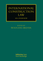 Couverture de l'ouvrage International Construction Law
