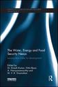 Couverture de l'ouvrage The Water, Energy and Food Security Nexus