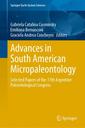 Couverture de l'ouvrage Advances in South American Micropaleontology