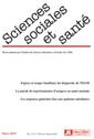 Couverture de l'ouvrage Sciences Sociales et Santé - Vol. 37 - N°1/Mars 2019