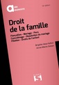 Couverture de l'ouvrage Droit de la famille. 10e éd.