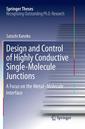 Couverture de l'ouvrage Design and Control of Highly Conductive Single-Molecule Junctions