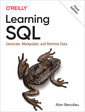 Couverture de l'ouvrage Learning SQL