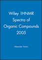 Couverture de l'ouvrage Wiley 1HNMR Spectra of Organic Compounds 2005