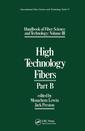 Couverture de l'ouvrage Handbook of Fiber Science and Technology Volume 3