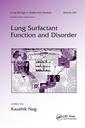 Couverture de l'ouvrage Lung Surfactant Function and Disorder