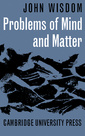 Couverture de l'ouvrage Problems of Mind and Matter