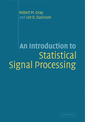 Couverture de l'ouvrage An Introduction to Statistical Signal Processing