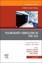 Couverture de l'ouvrage Pulmonary Embolism in the ICU , An Issue of Critical Care Clinics