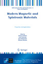 Couverture de l'ouvrage Modern Magnetic and Spintronic Materials