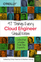Couverture de l'ouvrage 97 Things Every Cloud Engineer Should Know
