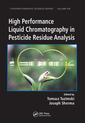 Couverture de l'ouvrage High Performance Liquid Chromatography in Pesticide Residue Analysis