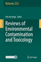 Couverture de l'ouvrage Reviews of Environmental Contamination and Toxicology Volume 253