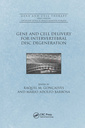 Couverture de l'ouvrage Gene and Cell Delivery for Intervertebral Disc Degeneration