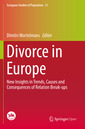 Couverture de l'ouvrage Divorce in Europe