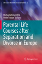 Couverture de l'ouvrage Parental Life Courses after Separation and Divorce in Europe