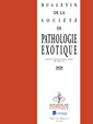 Couverture de l'ouvrage Bulletin de la Société de pathologie exotique Vol. 113 N° 2 - Mai 2020