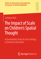 Couverture de l'ouvrage The Impact of Scale on Children's Spatial Thought