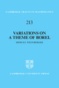 Couverture de l'ouvrage Variations on a Theme of Borel
