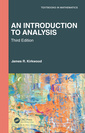 Couverture de l'ouvrage An Introduction to Analysis