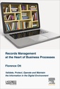 Couverture de l'ouvrage Records Management at the Heart of Business Processes