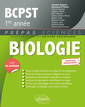 Couverture de l'ouvrage Biologie BCPST1 - Programme 2021