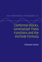 Couverture de l'ouvrage Conformal Blocks, Generalized Theta Functions and the Verlinde Formula