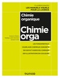 Couverture de l'ouvrage Chimie organique - Cours avec exemples concrets, QCM, exercices corrigés