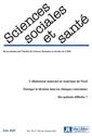Couverture de l'ouvrage Revue Sciences Sociales et Santé. Vol. 38 - N°2 - Juin 2020