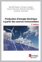 Couverture de l'ouvrage Production d'énergie électrique à partir des sources renouvelables
