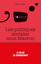 Couverture de l'ouvrage Les politiques sociales sous le quinquennat d'Emmanuel Macron