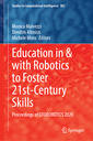 Couverture de l'ouvrage Education in & with Robotics to Foster 21st-Century Skills