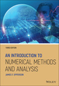 Couverture de l'ouvrage An Introduction to Numerical Methods and Analysis