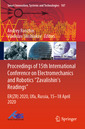 Couverture de l'ouvrage Proceedings of 15th International Conference on Electromechanics and Robotics 