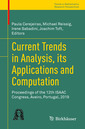 Couverture de l'ouvrage Current Trends in Analysis, its Applications and Computation