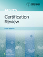Couverture de l'ouvrage ACSM's Certification Review