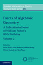 Couverture de l'ouvrage Facets of Algebraic Geometry: Volume 2