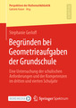 Couverture de l'ouvrage Begründen bei Geometrieaufgaben der Grundschule