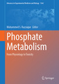 Couverture de l'ouvrage Phosphate Metabolism 