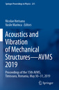 Couverture de l'ouvrage Acoustics and Vibration of Mechanical Structures—AVMS 2019