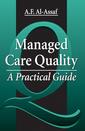 Couverture de l'ouvrage Managed Care Quality