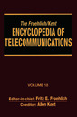 Couverture de l'ouvrage The Froehlich/Kent Encyclopedia of Telecommunications