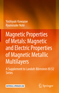 Couverture de l'ouvrage Magnetic Properties of Metals: Magnetic and Electric Properties of Magnetic Metallic Multilayers